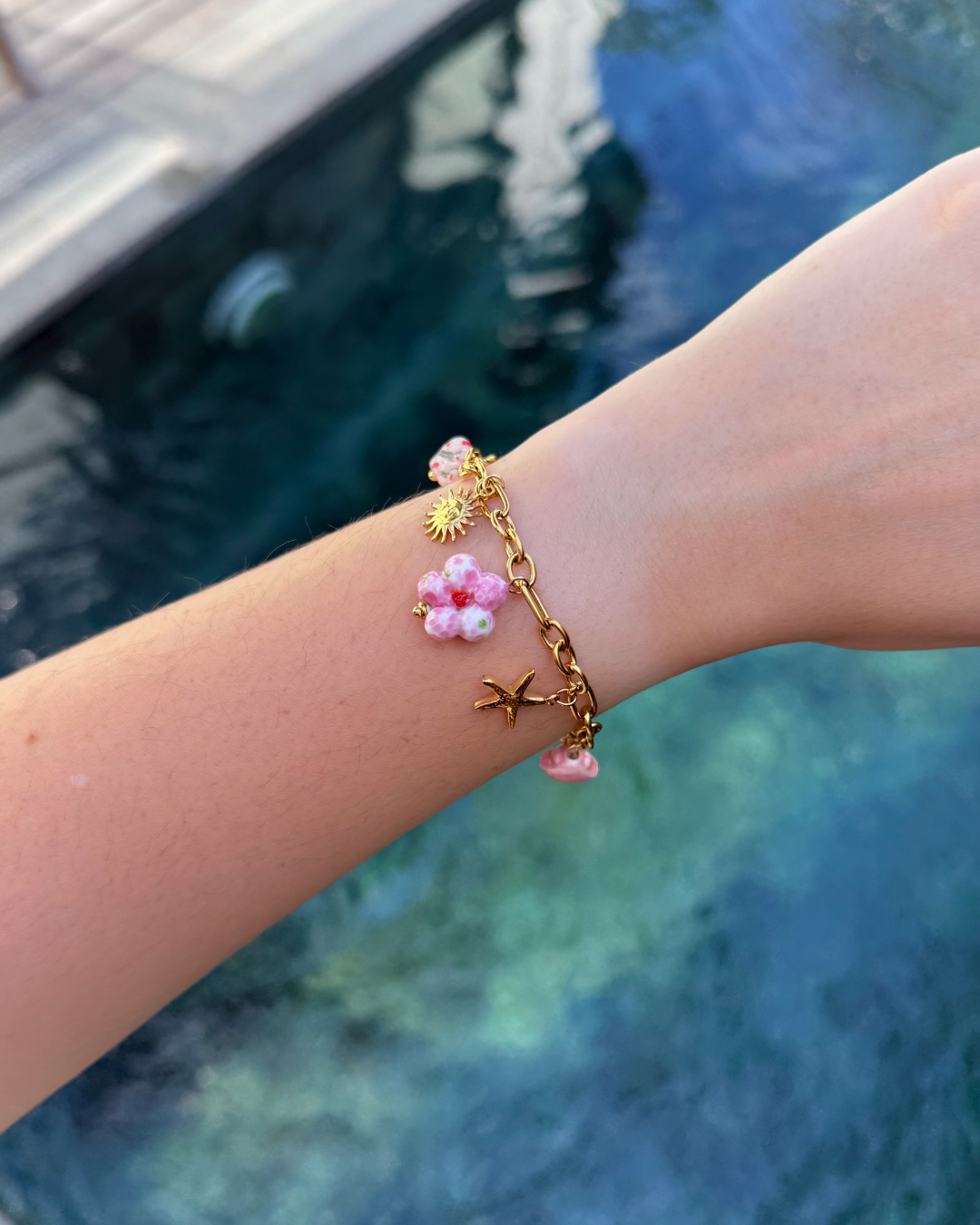 BRACELET CHARMS FLORA