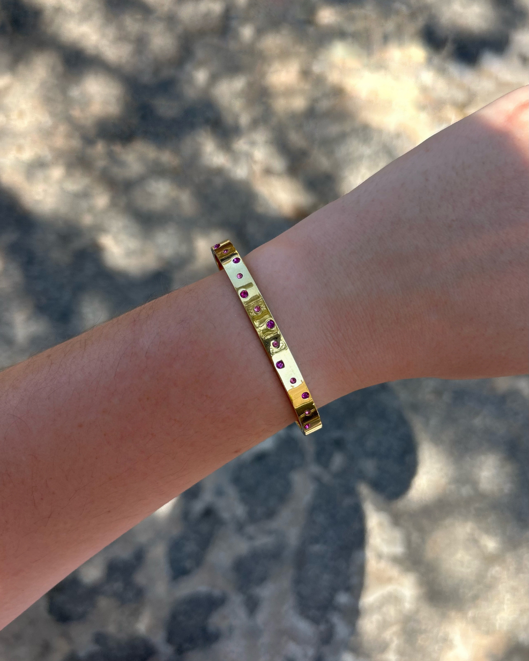 BRACELET JONC STRASS