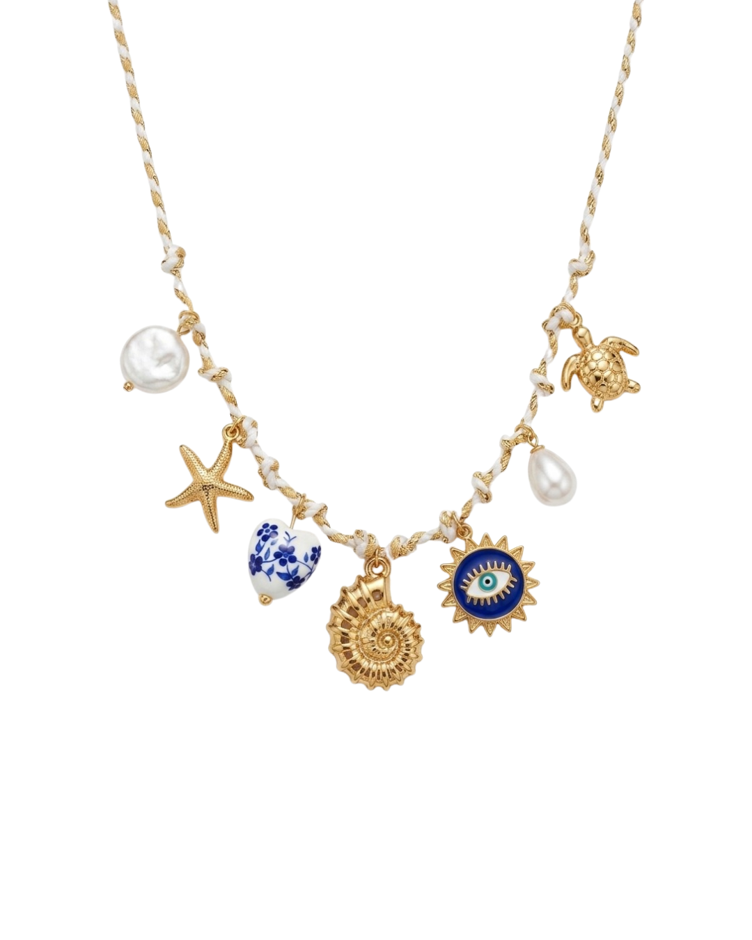 COLLIER CHARMS SANTORIN