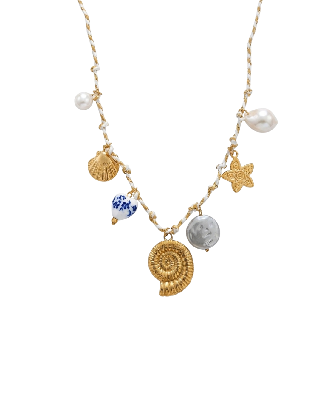 COLLIER CHARMS GRÈCE